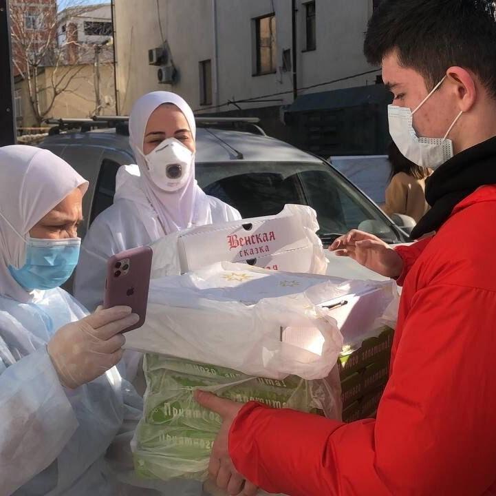 Волонтеры #МЫВМЕСТЕ помогли 10 тыс. медработников в Дагестане