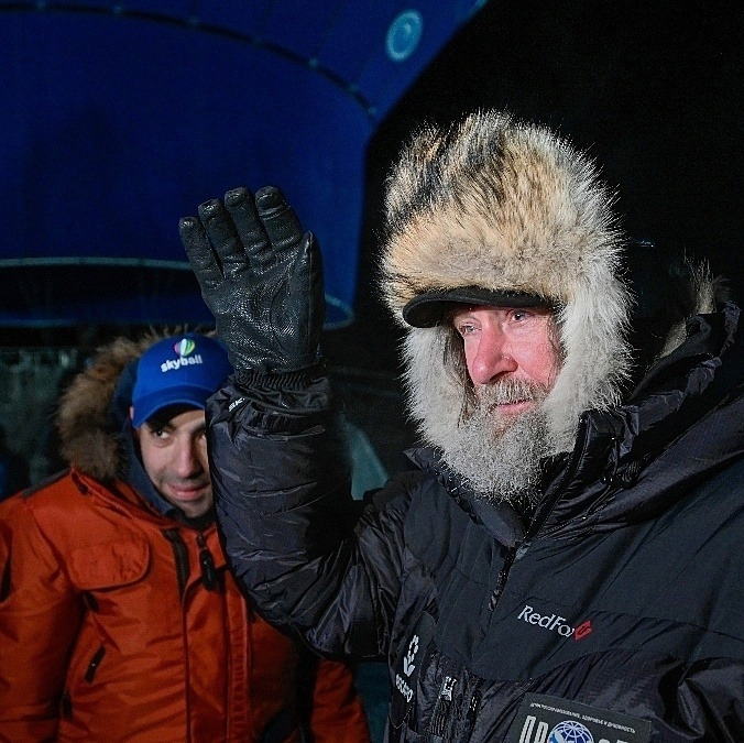 Фёдор Конюхов начал путешествие в три тысячи километров на гигантском воздушном шаре