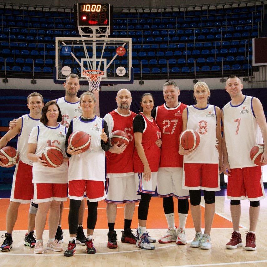 В Москве прошёл благотворительный баскетбольный матч для помощи детям с ДЦП